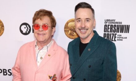 See Elton John’s sweet birthday message from his husband: “Love you forever”