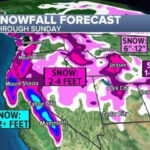 California storm could bring 12 feet of snow to Sierra Nevada mountainsEmily Shapiro and Max Golembo, ABC News