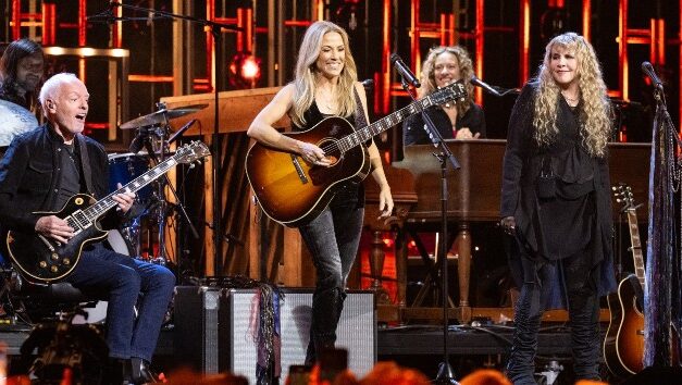 Sheryl Crow celebrates Peter Frampton’s Rock & Roll Hall of Fame induction