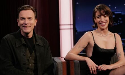 Ewan McGregor has a boomer moment trying to plug new film ‘Bleeding Love’ with daughter Clara