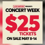 Live Nation’s Concert Week returns, offering $25 all-in tickets to The Doobie Brothers, Sammy Hagar & more