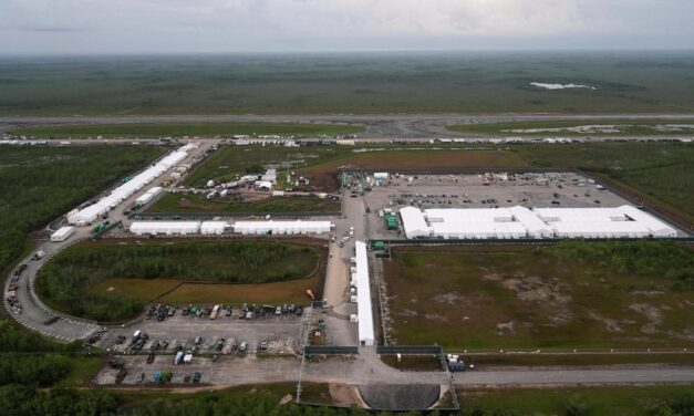 Crews in Florida battle 25,000-acre wildfire near ‘Alligator Alcatraz’