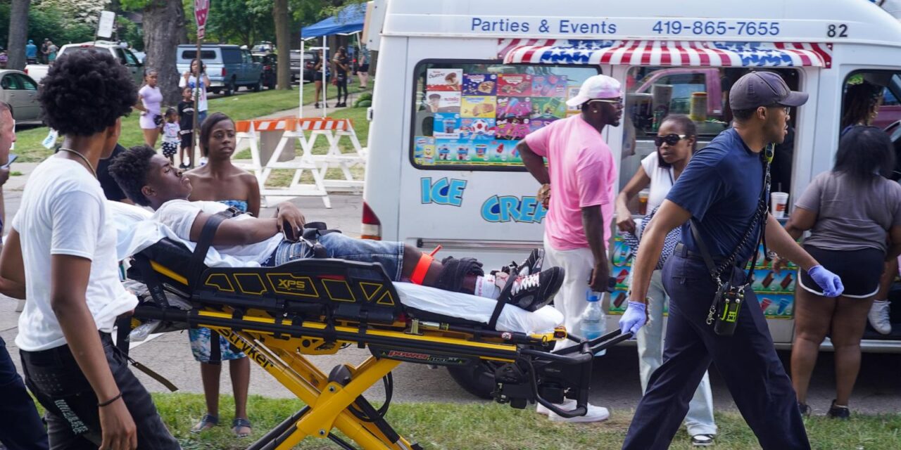 Police arrest a suspect in a shooting at an Ohio festival that wounded 12