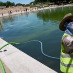 Trump administration uses hydrogen peroxide against algae in Reflecting Pool
