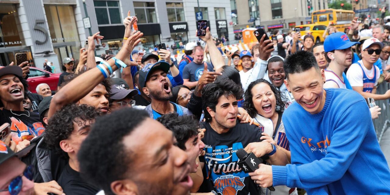 A dream day for New York fans with Knicks on the road to clinch and Brazil vs. Morocco in World Cup