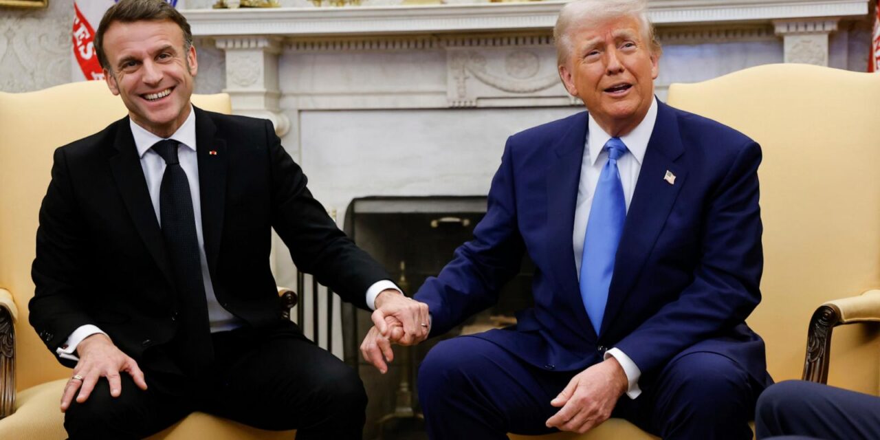 From white knuckles to open barbs, Trump and Macron bring a rocky history to the G7 summit