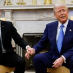 From white knuckles to open barbs, Trump and Macron bring a rocky history to the G7 summit