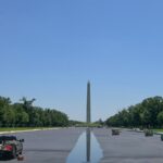 Trump says Reflecting Pool work is done and it’s set to be filled with water