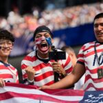 Roaring crowds in stars and stripes show up for the US team, and soccer’s moment in their country