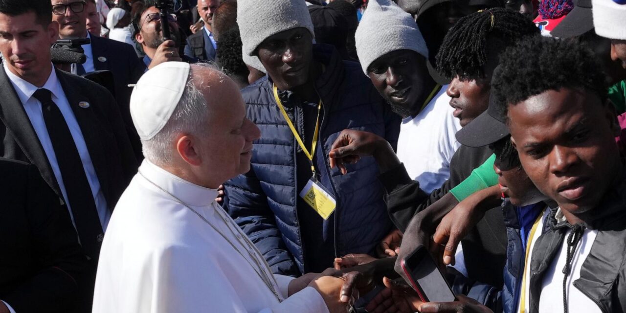 Pope tells traffickers of migrants: Stop, repent or face God’s wrath