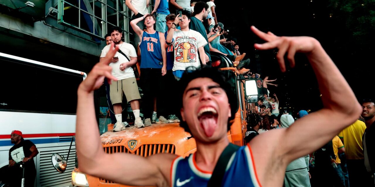 Mayhem mars euphoria as New York City celebrates the Knicks’ first championship in 53 years
