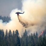 Oregon firefighters brace for windy and hot weather as they battle dozens of blazes