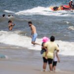 Swimmer bitten on the foot at New York City beach in a suspected shark attack