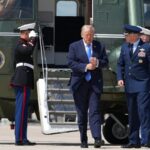 FAA investigating why plane was allowed to take off as Trump’s helicopter approached