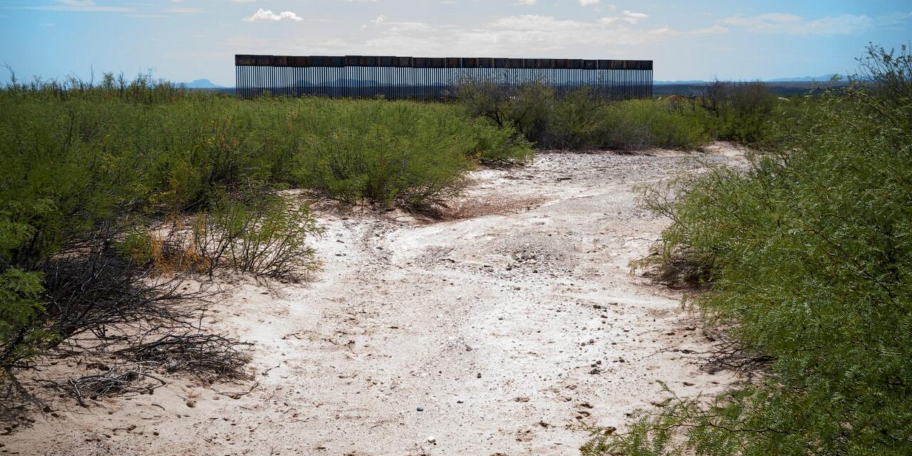 Trump administration begins building border wall in Texas’ Big Bend region