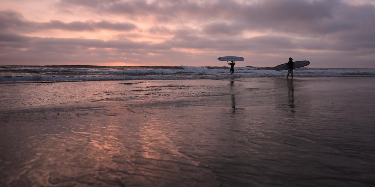 A pulse of warm water hitting the Pacific coast could mean erosion and flooding