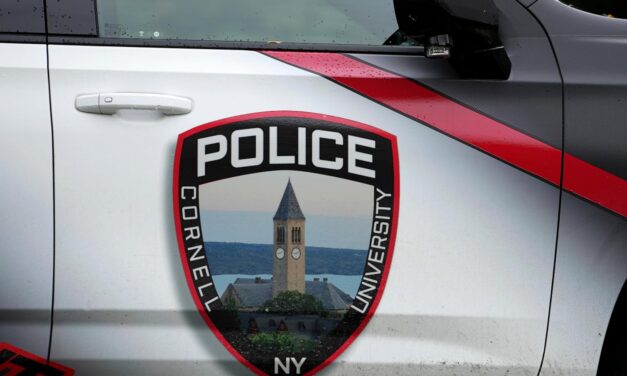 Cornell building is sprayed with graffiti blasting school’s response to gang rape complaint