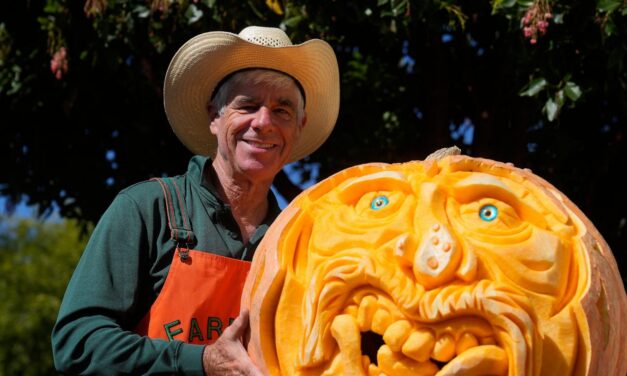 ‘Picasso of Pumpkin Carvers’ brings artistry to a Halloween tradition